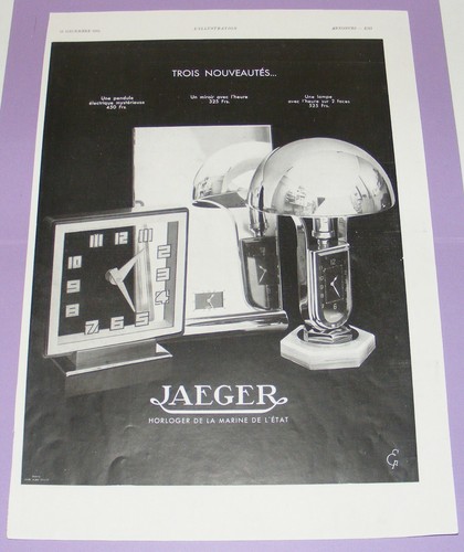 Jaeger pendule horloger la - pendule, de