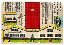 1967 DOCUMENT (ref fri  7) DECOUPAGE MAISON BASQUE    1p