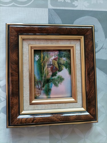 Tableau emaux limoges - tableau,