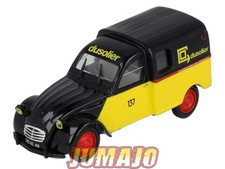 2CV119 Voiture 1/43 NOREV Citroen : 2CV AZU Transport DUSOLIER Calberson