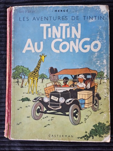 Tintin congo a18 - tintin,