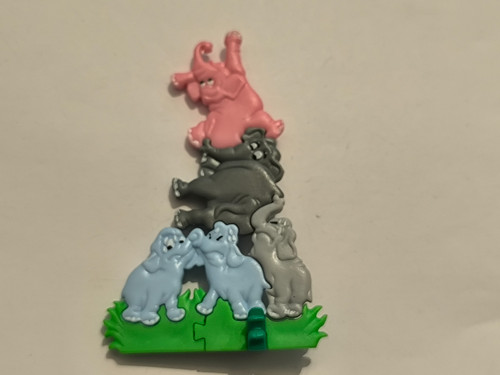 Puzzle éléphant kinder - 3d,