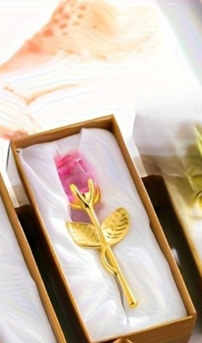 Rose cristal - rose,