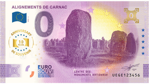 Billet souvenir 2025 france - souvenir,