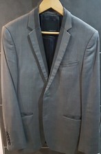 Veste Costume Blazer Zara gris taille M 