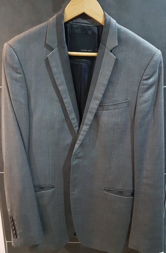 Veste costume blazer zara gris - costume,