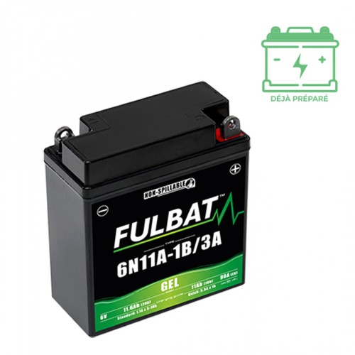 Batterie 6n11a fulbat - batterie, 6n11a-1b/3a