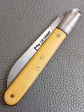 Ancien Couteau de Poche Le Sabot Fontenille Plaquettes Celluloïd