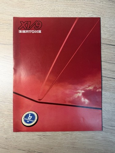 Brochure publicitaire bertone - publicitaire,
