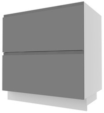 Meuble Sous Évier Avellino 80x50x82cm Avec Tiroirs Couleur Au Choix AV-D2R/80