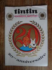 Journal de TINTIN : numéro spécial 20 eme anniversaire - n° 1048 de 1968