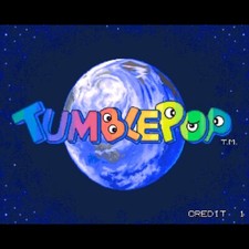 Usé Tumble Pop PCB PC Board Déco 1991 Jamma Jump Action Arcade Jeu Rare Japon