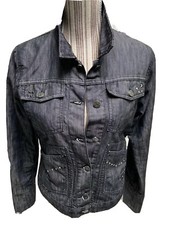 VESTE BLOUSON EN JEAN FEMME DE