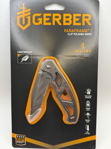 Gerber paraframe serrated - paraframe, i
