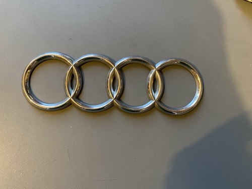 Audi sigle chrome emblème - audi,