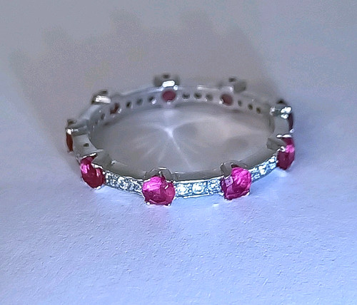 Ancienne bague rubis - bague,