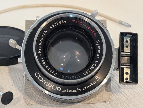 Schneider symmar 240mm 6 - symmar, f/5.6