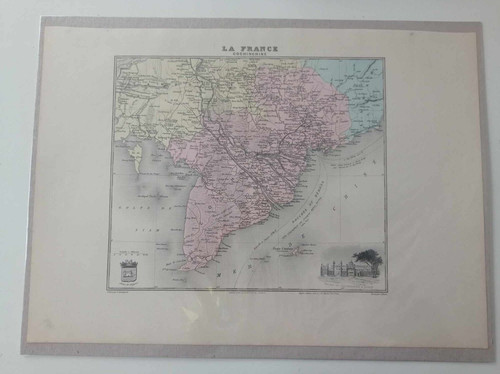 Carte geograhique xix - geograhique, eme