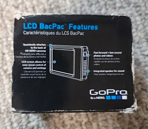 Gopro waterproof case lcd - case,
