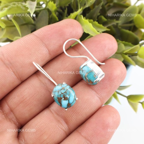 Bleu cuivre turquoise gemme - bleu,