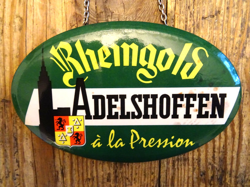 Ancienne publicité glaçoïde