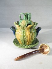 ANCIEN POT A OLIVES MAÏS EN