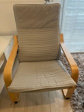 Fauteuil relax bois avec