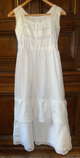 Ancienne chemise jupon caraco jeune fille époque 1900
