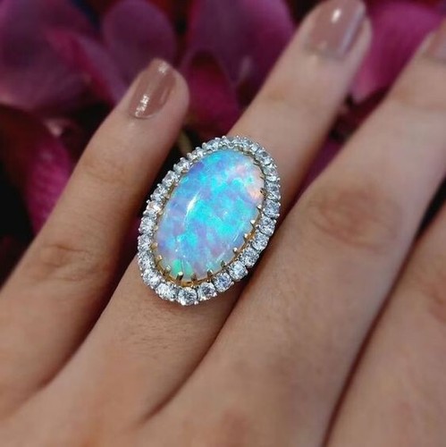 Bague mariage opale - bague,