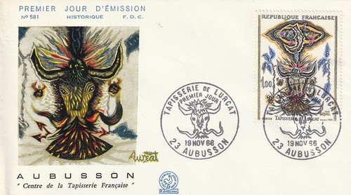 Enveloppe 1er jour 581 - , 1966