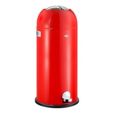 Wesco Kickmaster Maxi Poubelle à pédale Rouge 40 litres