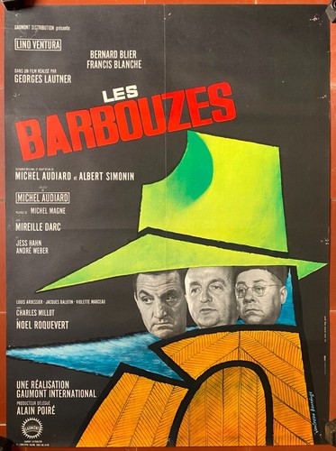 Affiche les barbouzes bernard - les,