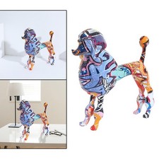 Figurine de chien graffiti