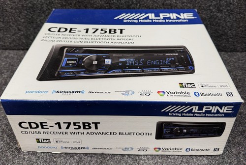 Alpine cde 175bt brand - alpine,