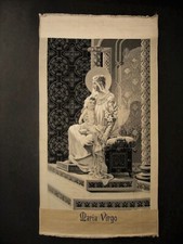 TABLEAU /RUBAN SOIE TISSÉE DE