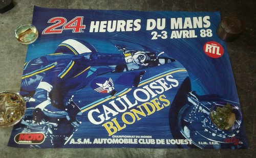 Affiche officielle moto 24h - moto,