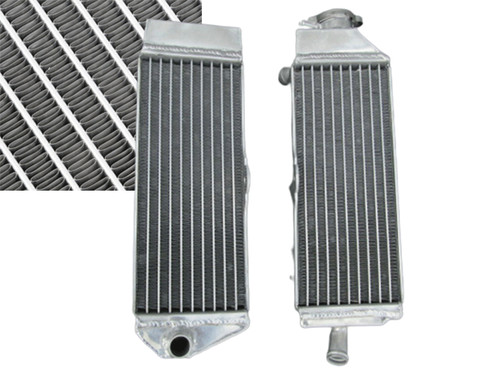 Aluminum radiator pour suzuki - aluminum,