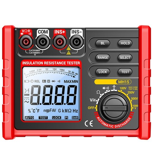 Ohmmètre numérique mh15 avec - ohmmètre,
