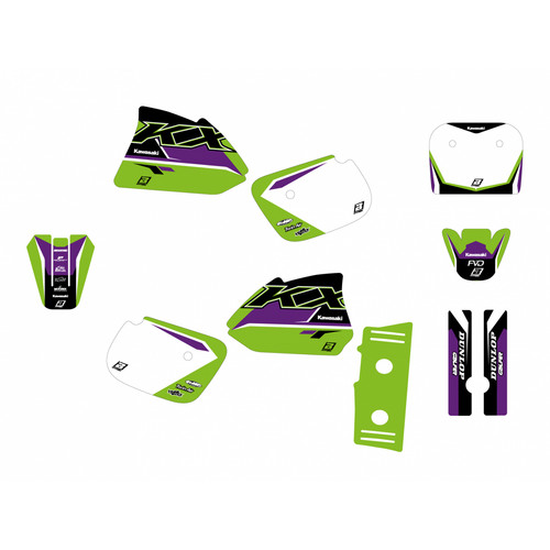 Kit autocollants graphiques - autocollants,