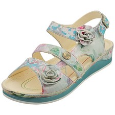 Sandales de marche Laura Vita BRCUELO 06 Bleu Multicolore Femme