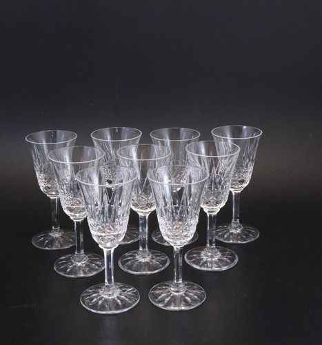 Verres vin cristal - 9, à