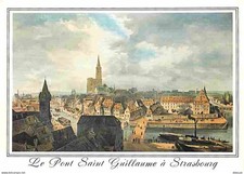 Art - Peinture - Gravure Lithographie ancienne - Strasbourg - D'après une oeuvre