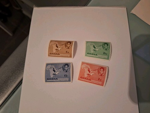 Ghana timbres neufs 1957 - neufs,