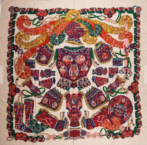 Hermes cashmere silk - , scarf