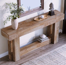 Console en bois massif –