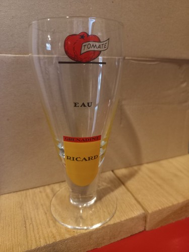 Verre tulipe ricard tomate - verre,