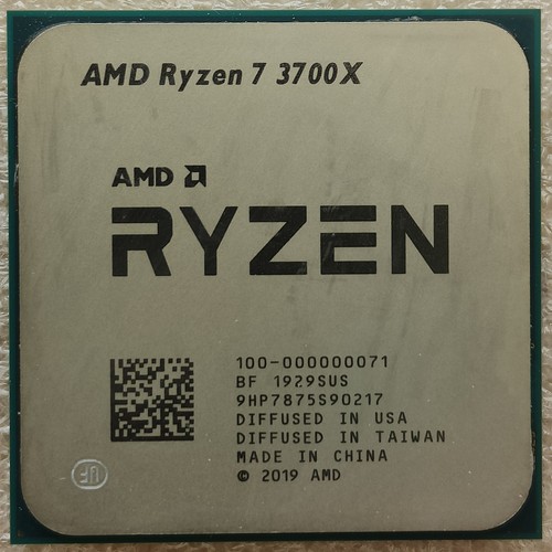 Processeur amd ryzen 3700x - 7,