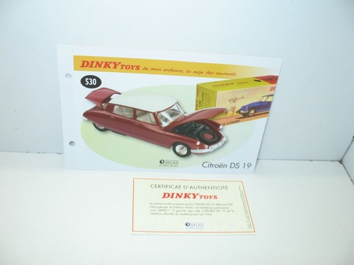 Fiche certif dinky toys - 1,