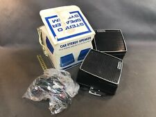 Lot de 2 anciennes enceinte haut parleur de voiture STEREO made in Japan vintage