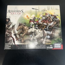V LBC MEGA BLOKS ASSASSIN’S CREED CHARIOT CHASE POURSUITE EN CHARIOT NEUF 315PCS
